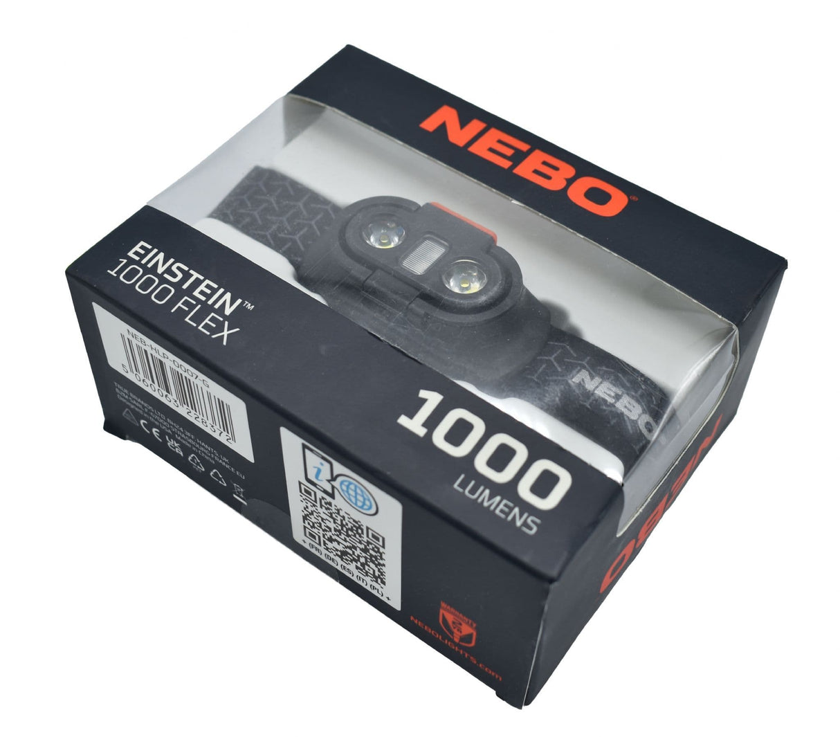 Nebo Einstein 1000 Lumen Rechargeable Flex Headlamp