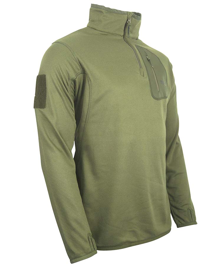 Kombat UK Advanced Mid-Layer Fleece - Olive