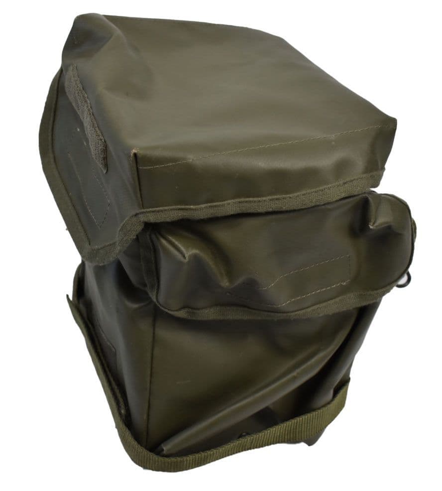 Polish Military MP5 Gas Mask Bag - Green
