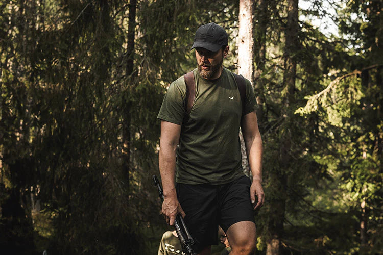 DD Hammocks Men's Icon T-Shirt - Regular Fit - Dark Olive Green