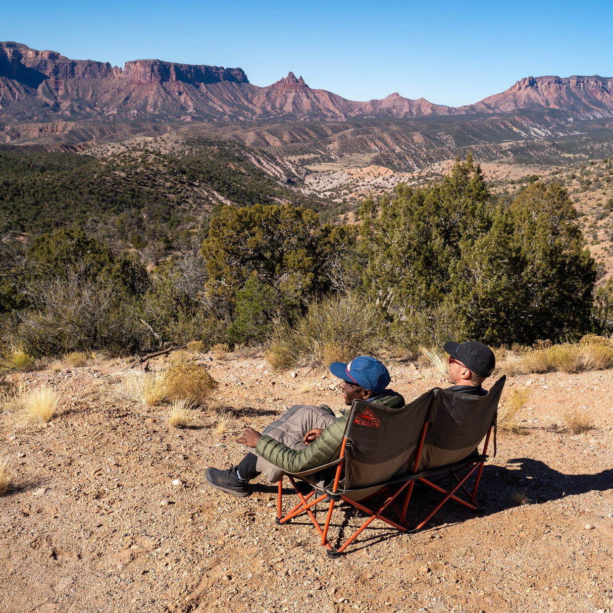 Kelty Low-Loveseat Double Camping Chair - Nest Bungee Cord/Beluga