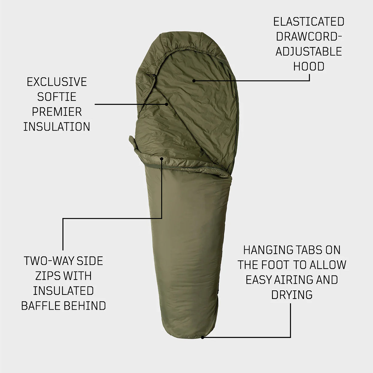 Snugpak Softie 3 Merlin Sleeping Bag