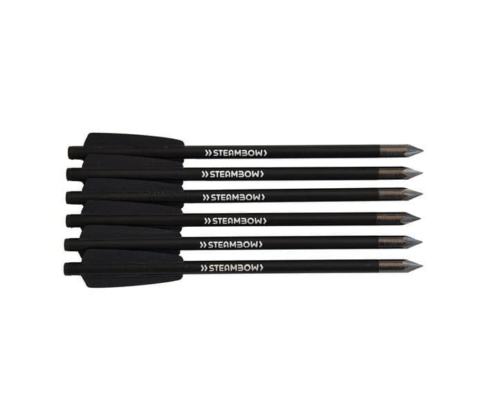 Steambow Aluminum AR-Series Bodkin Crossbow Bolt x 6