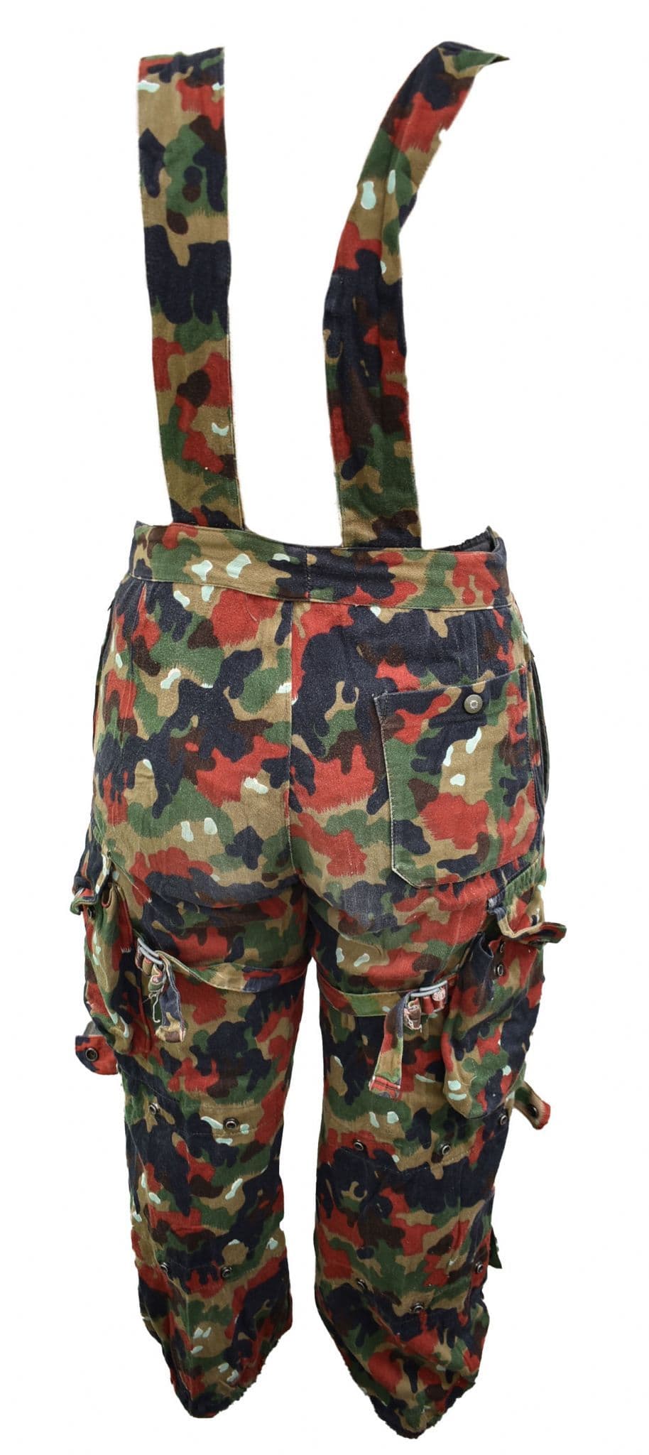 Swiss Military M70 Alpenflage Camo Trousers & Braces