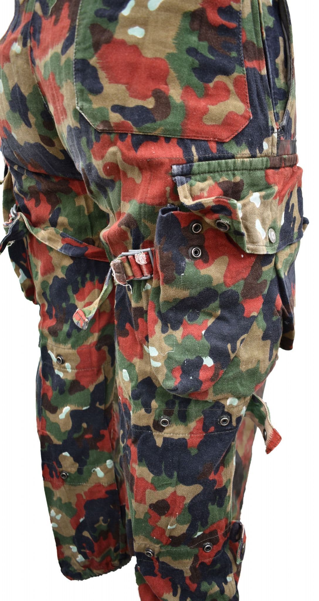 Swiss Military M70 Alpenflage Camo Trousers & Braces