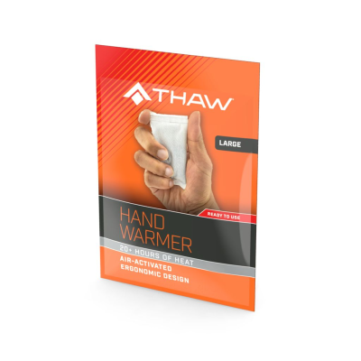 THAW Large Disposable Handwarmer Pack