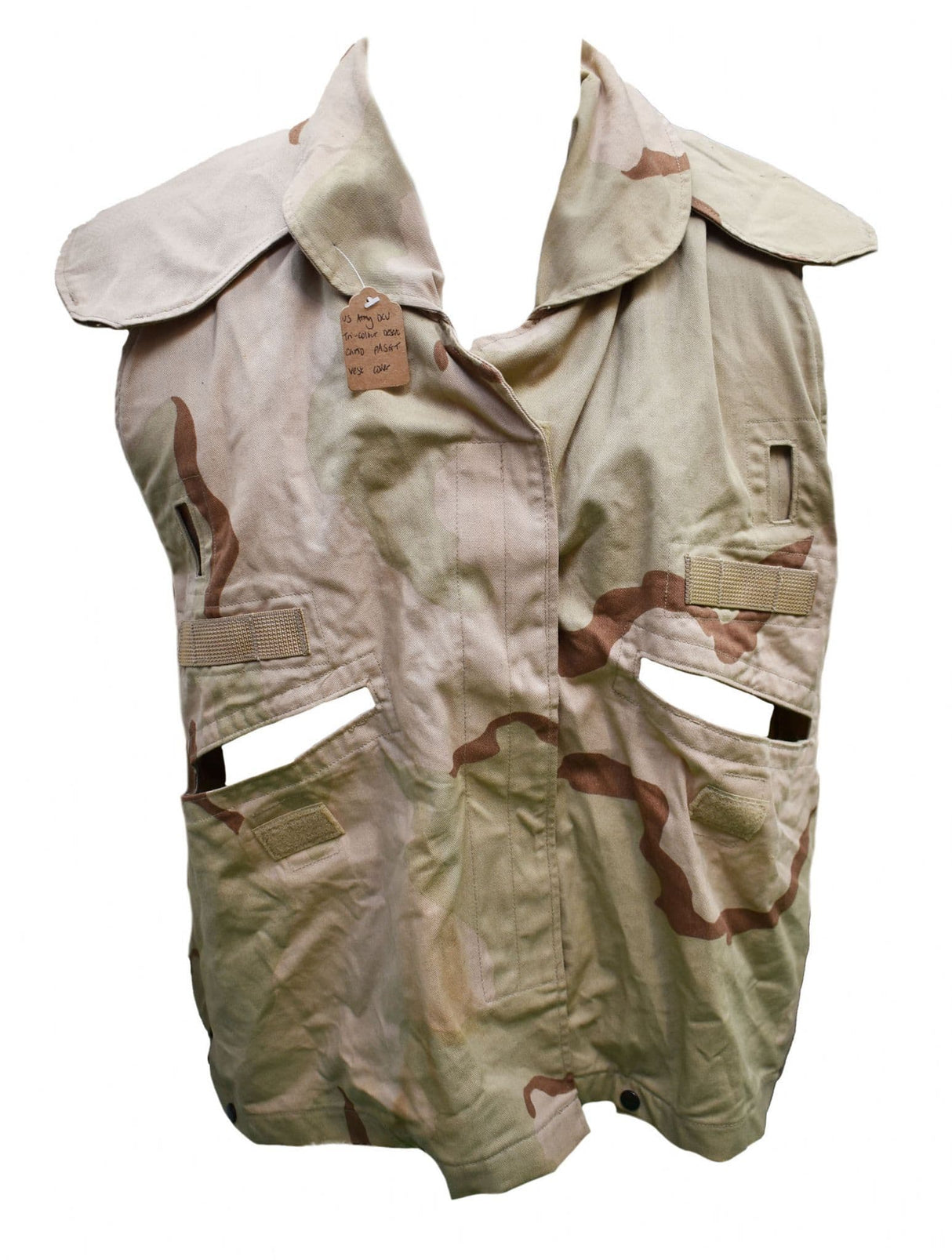 US Army DCU Tri-Colour Desert Camo PASGT Vest Cover