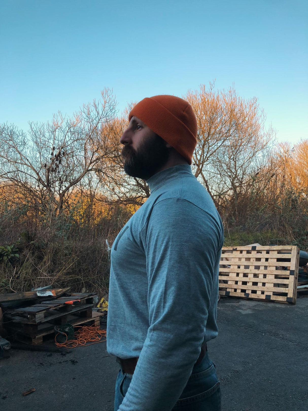 US Army Grey Long Sleeve Fitness T-Shirt