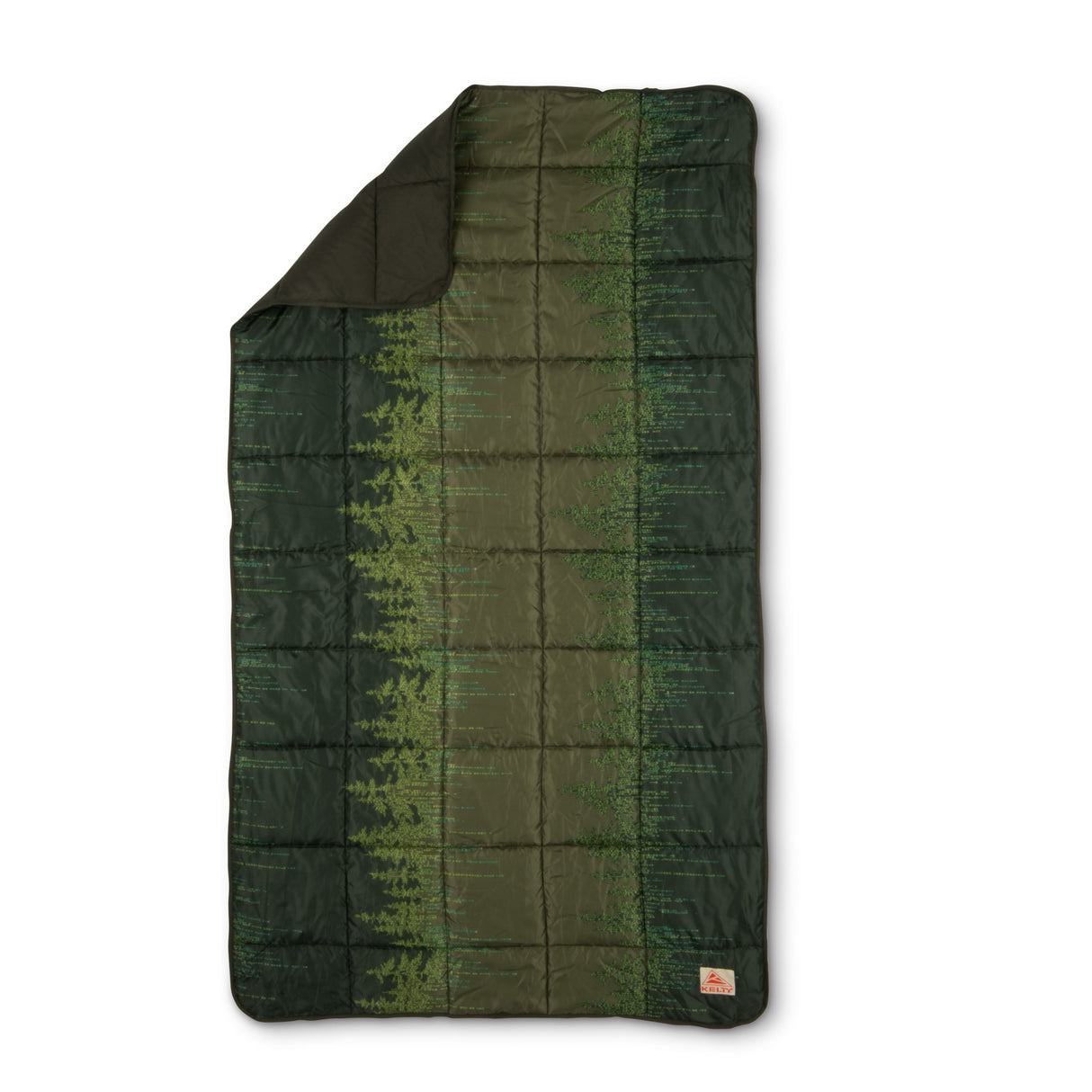 Kelty Bestie Treeline Blanket - Winter Moss