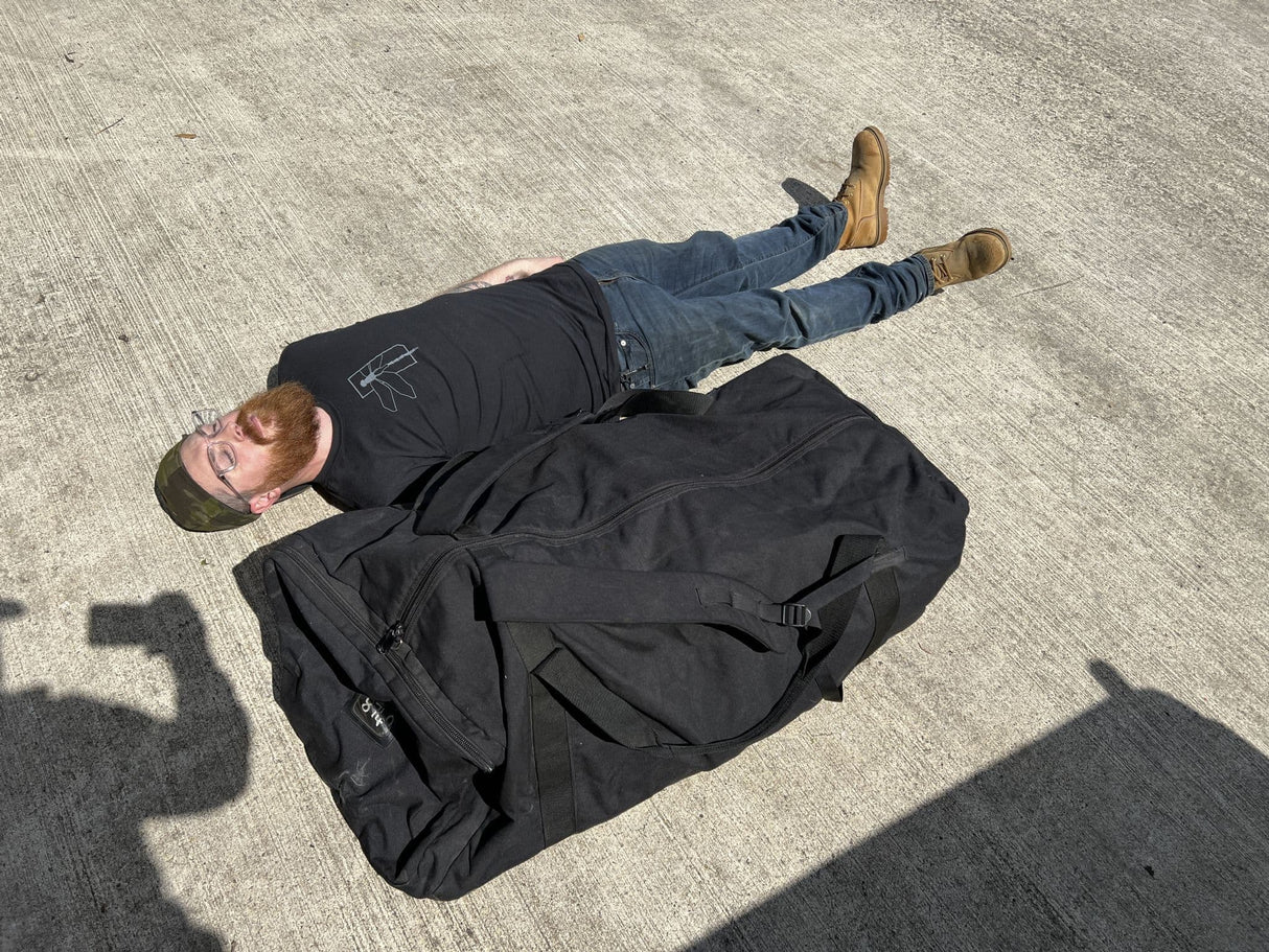 XXL Riot Police Huge Black 200L Holdall