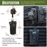 Maxpedition Mini ROLLYPOLY Black Dump Pouch