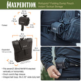 Maxpedition ROLLYPOLY Wolf Grey Foliage Folding Dump Pouch