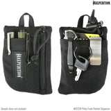 Maxpedition Platy Black Front Pocket Organiser