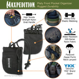 Maxpedition Platy Wolf Grey Front Pocket Organiser