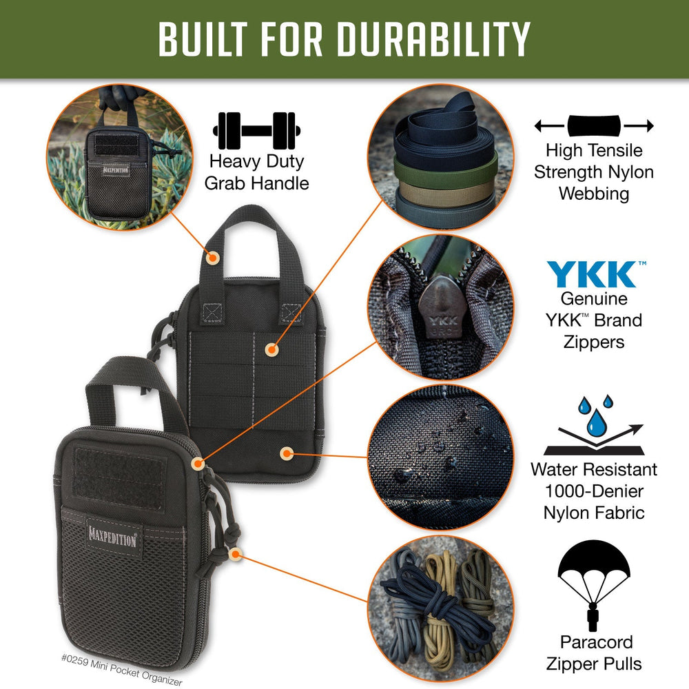 Maxpedition Mini OD Green Pocket Organiser