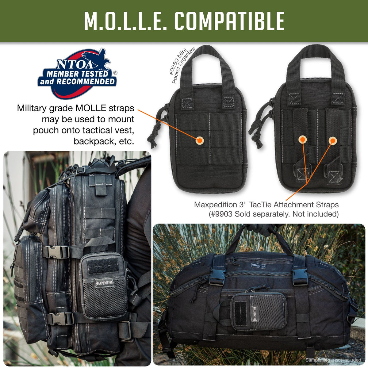 Maxpedition Mini OD Green Pocket Organiser
