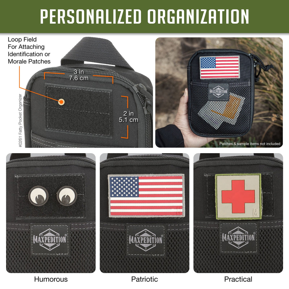 Maxpedition Fatty Black Pocket Organiser