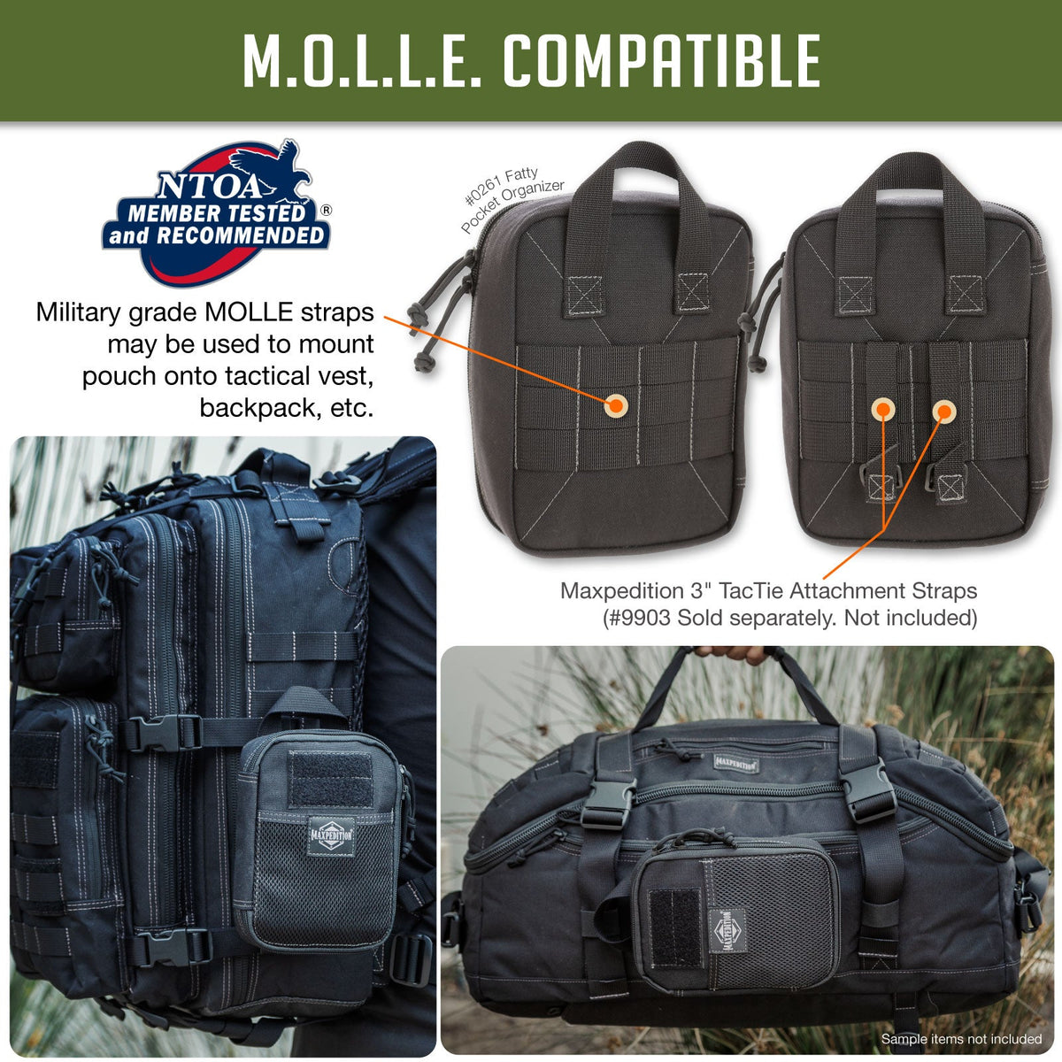 Maxpedition Fatty OD Green Pocket Organiser