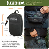 Maxpedition Pico Black Pocket Organiser