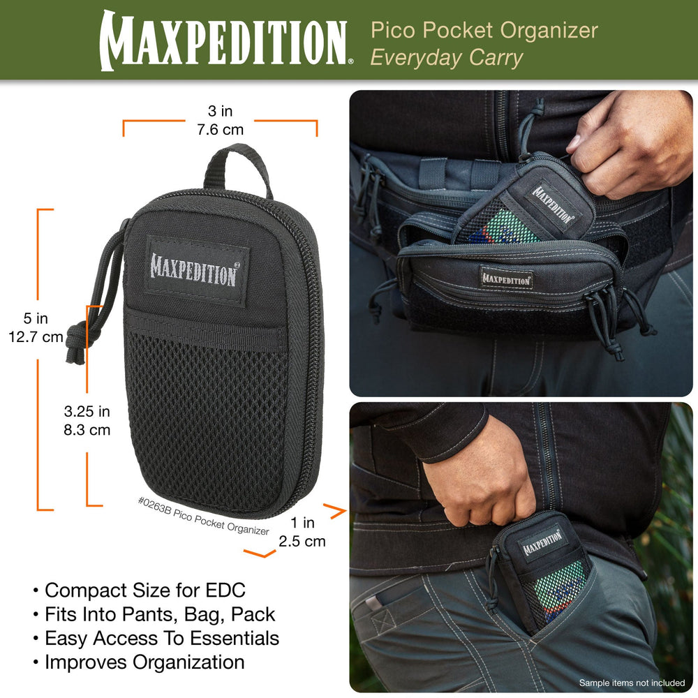 Maxpedition Pico OG Green Pocket Organiser