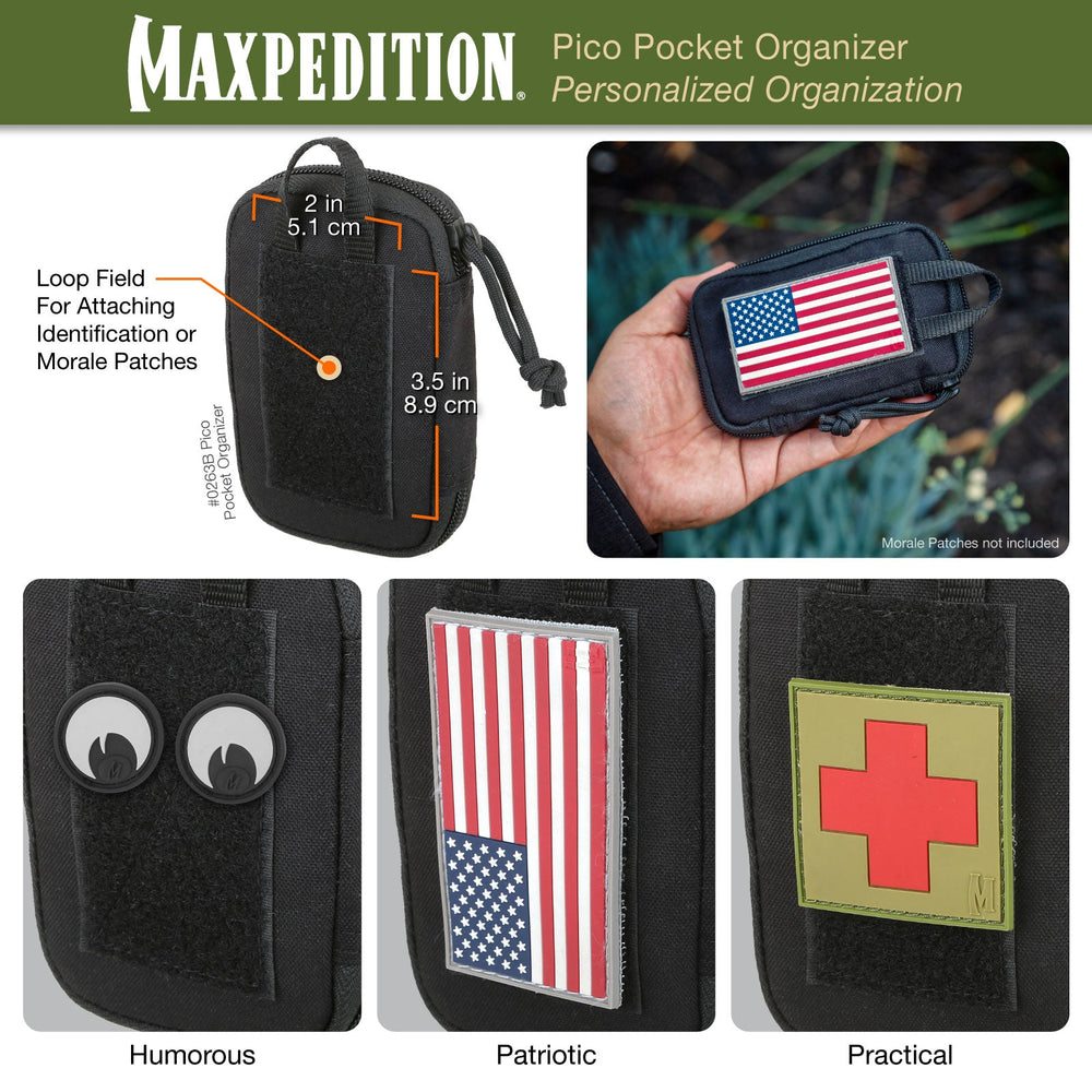 Maxpedition Pico Wolf Grey Pocket Organiser
