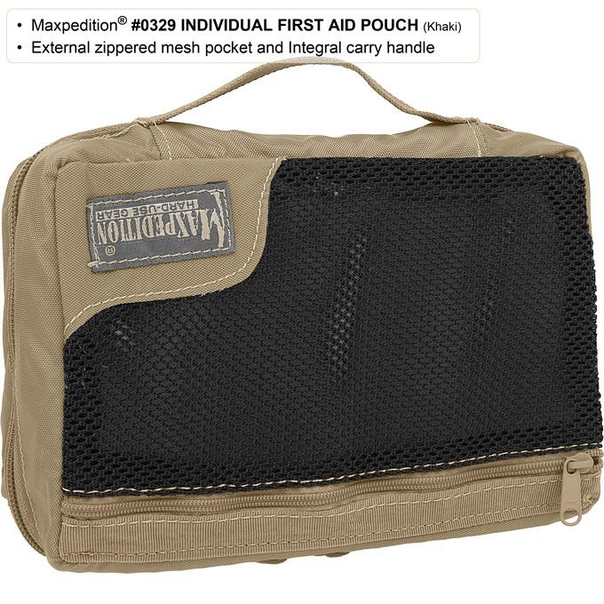 Maxpedition Individual Black First Aid Pouch