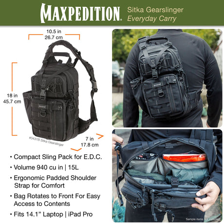 Maxpedition Sitka Foliage Green Gearslinger
