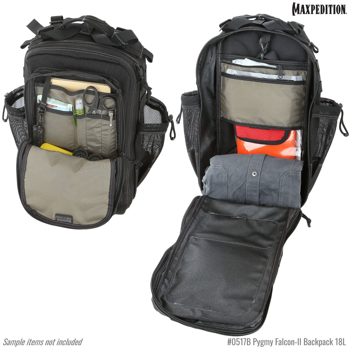 Maxpedition Pygmy Falcon-II Black Backpack