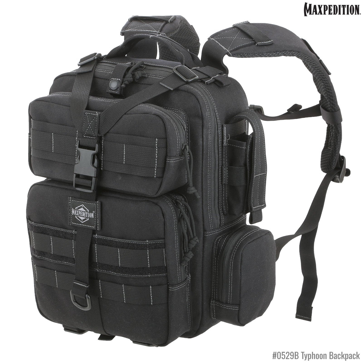 Maxpedition Typhoon Black Backpack 13L