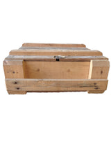 Ukranian Vintage Wooden Storage Stackable Ammo Box