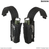 Maxpedition 5" Black Flashlight Sheath