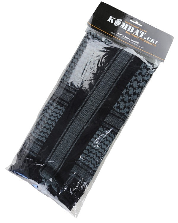 Kombat UK Shemagh - Black & Grey