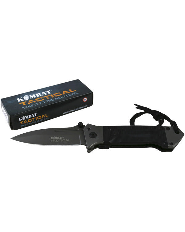 Kombat UK G10 KT-15160 Delta Folding Lock Knife