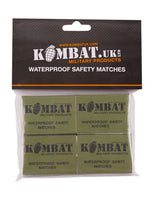 Kombat UK Waterproof Matches - 4 Pack