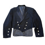 British Military Scottish Prince Charlie Black Kilt Jacket