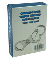 Kombat UK Triple Hinged Elite Speed Cuffs - Black 0208-B