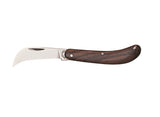 Whitby Stainless Steel Pruning Knife (2") - Wooden Handle