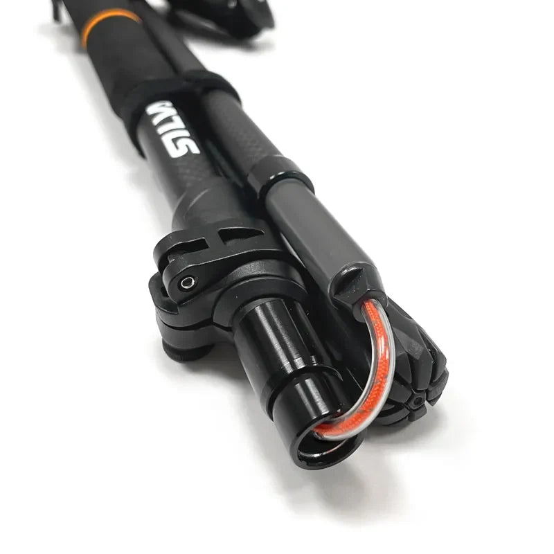 Silva Carbon Black Adjustable Running Poles 100-120cm
