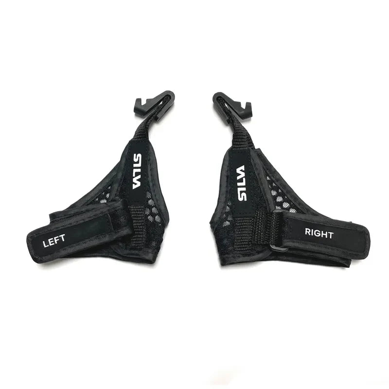 Silva Carbon Black Adjustable Running Poles 100-120cm
