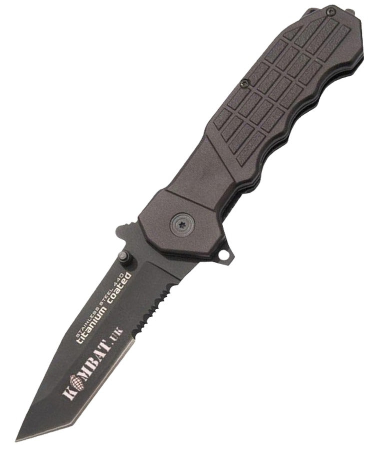 Kombat UK TD937-50A Tanto Tactical Folding Lock Knife