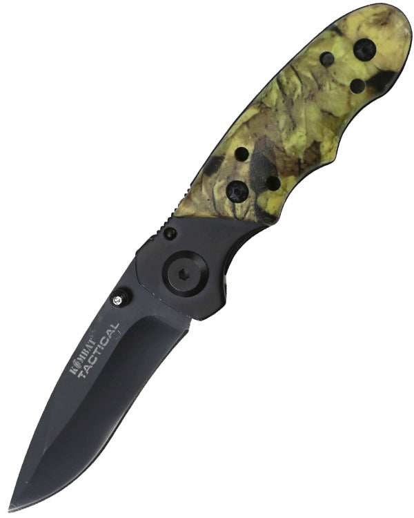 Kombat UK Camo Mini KW531-35CABK Folding Lock Knife