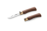 Antonini Old Bear Walnut Large Stainless Serrated Folding Knife
