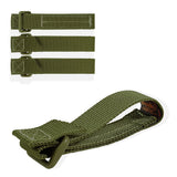 Pack of 4 Maxpedition 3" TacTie OD Green Attachment Straps