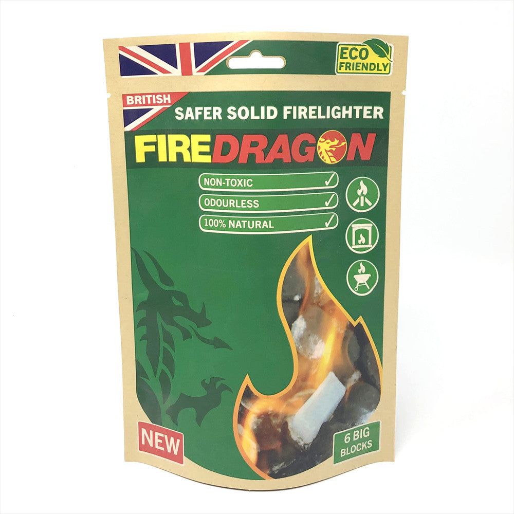 BCB FireDragon Solid Fuel Blocks - 6 Blocks