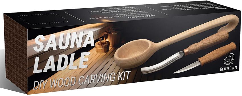 Beavercraft Sauna Ladle Carving Kit