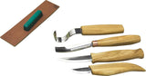 Beavercraft Spoon and Kuksa Carving Set in Tool Roll
