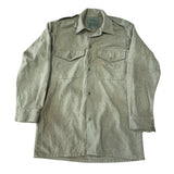 British Military Men's Army Wool Shirt