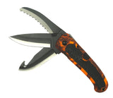 Kombat UK Huntsman LD535-3KCA Multi Function Folding Lock Knife