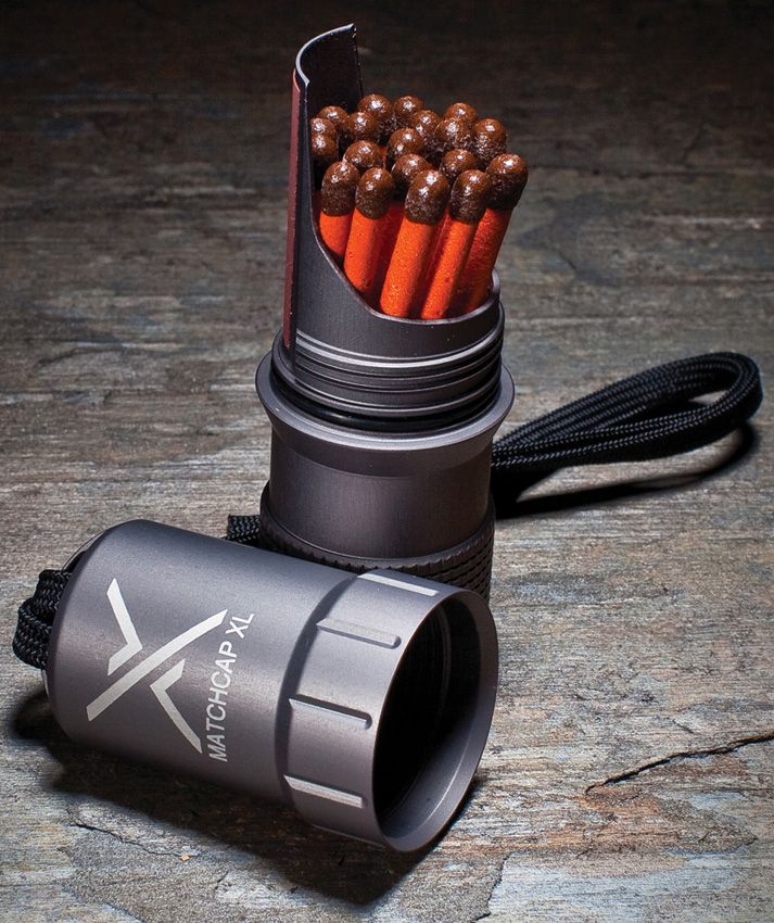 Exotac MATCHCAP XL Grey