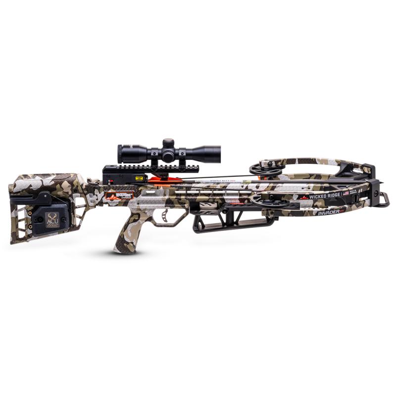 Wicked Ridge Invader M1 Compound Crossbow with ACU50 Sled - Camo